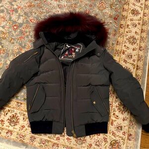 Cloud shearling bomer jacket - moose knuckles